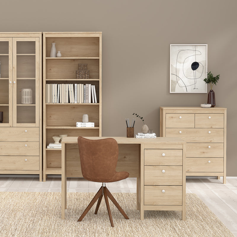 Madrid Chest 3+2 Drawers – Hickory Oak – image 6