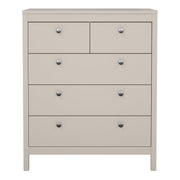 Madrid Chest 3+2 Drawers – Cashmere – image 2