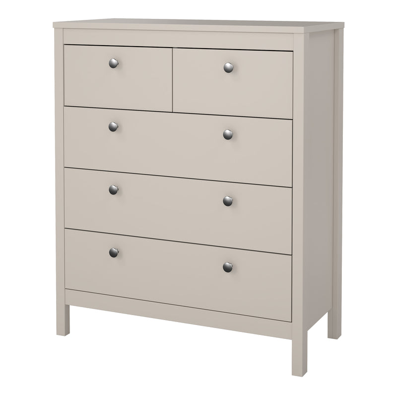 Madrid Chest 3+2 Drawers – Cashmere – image 3