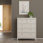 Madrid Chest 3+2 Drawers – Cashmere – image 8