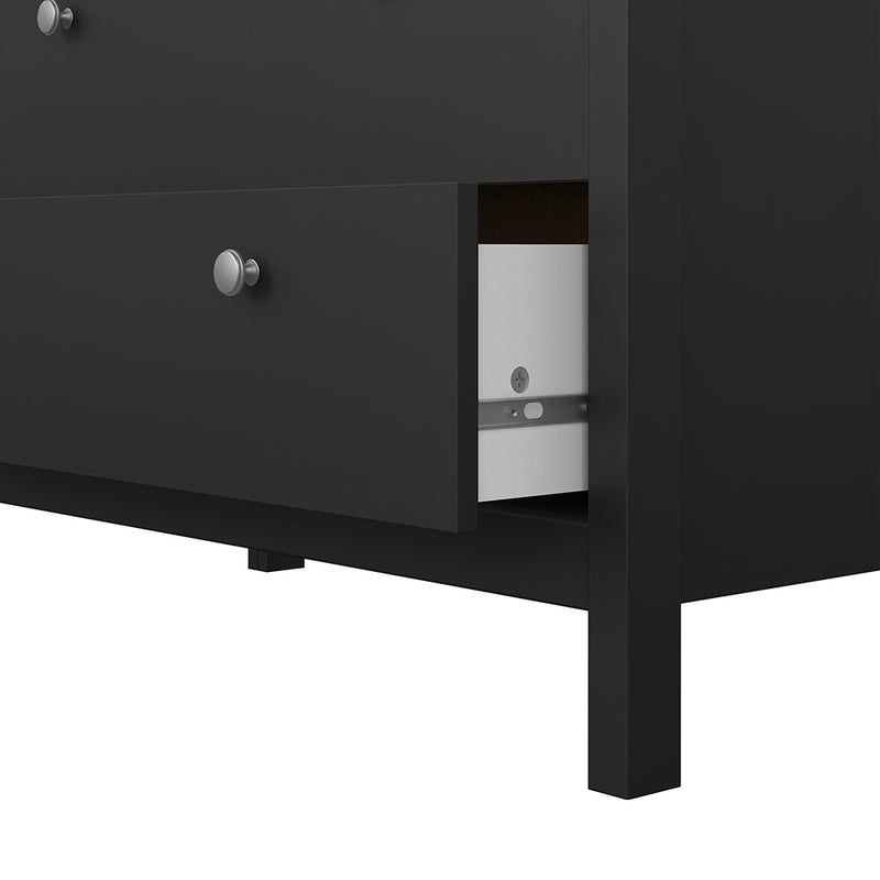 Madrid Chest 3 Drawers – Matt Black – image 10