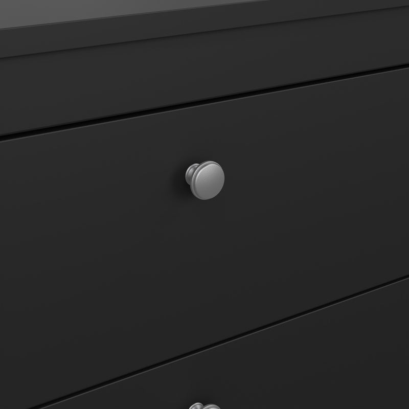 Madrid Chest 3 Drawers – Matt Black – image 9