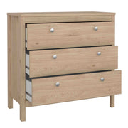 Madrid Chest 3 Drawers – Hickory Oak – image 5