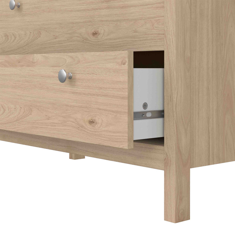 Madrid Chest 3 Drawers – Hickory Oak – image 8