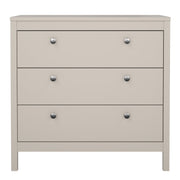 Madrid Chest 3 Drawers – Cashmere – image 2