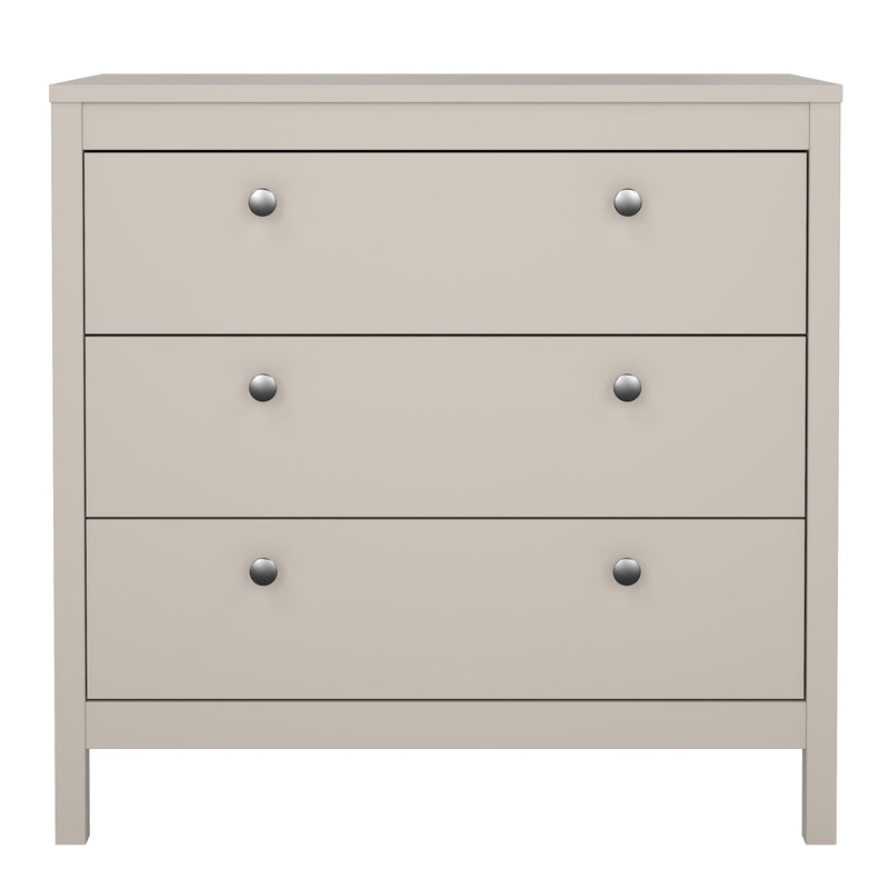 Madrid Chest 3 Drawers – Cashmere – image 2