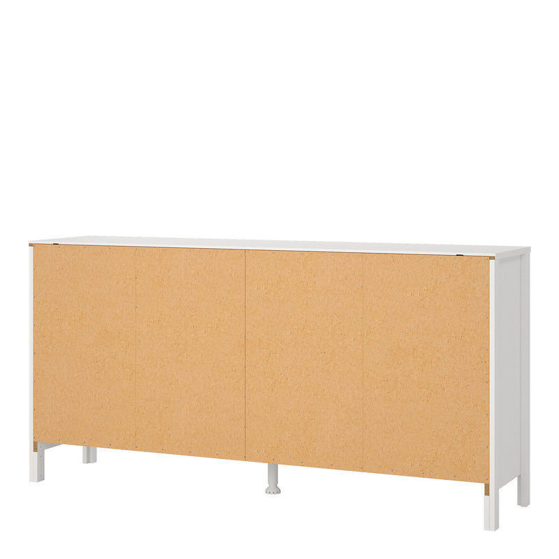 Madrid Double Dresser 4+4 Drawers – White – image 4