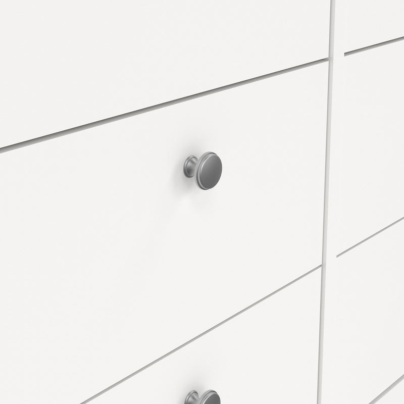 Madrid Double Dresser 4+4 Drawers – White – image 9