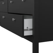 Madrid Double Dresser 4+4 Drawers – Matt Black – image 9