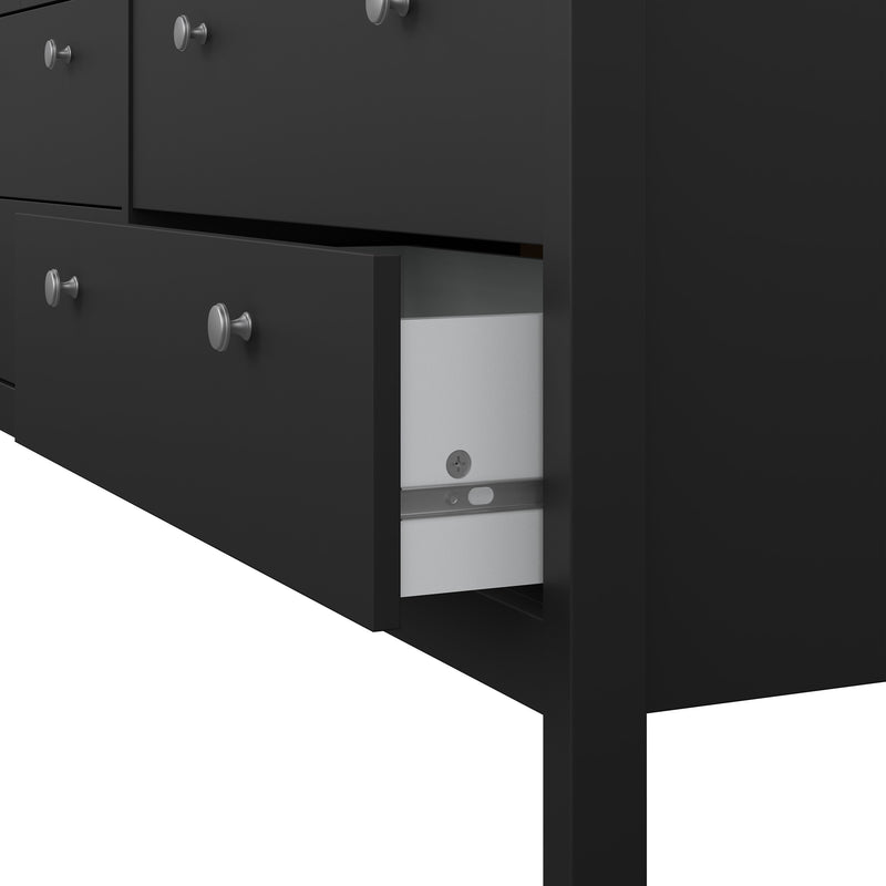 Madrid Double Dresser 4+4 Drawers – Matt Black – image 9