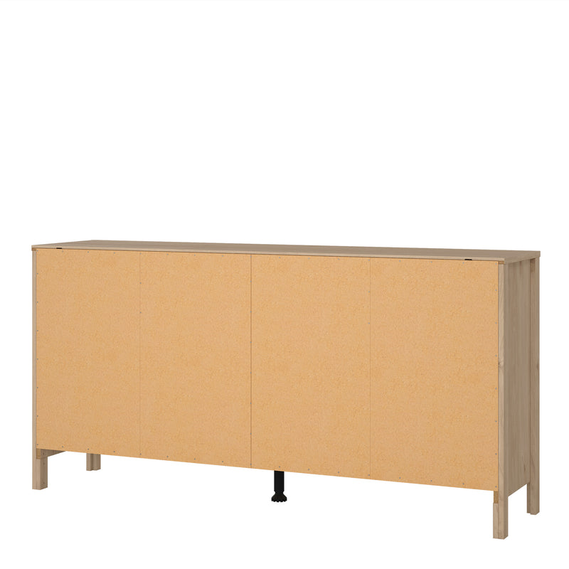Madrid Double Dresser 4+4 Drawers – Hickory Oak – image 4