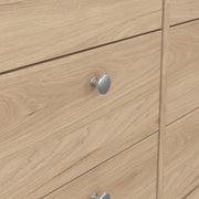 Madrid Double Dresser 4+4 Drawers – Hickory Oak – image 8