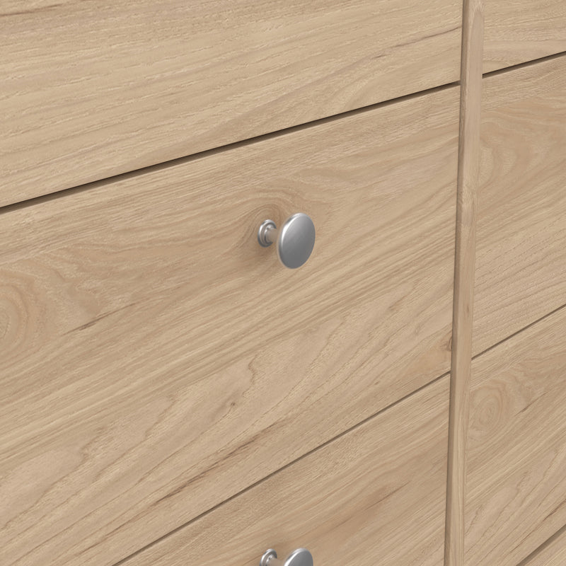 Madrid Double Dresser 4+4 Drawers – Hickory Oak – image 8