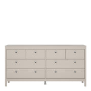 Madrid Double Dresser 4+4 Drawers – Cashmere – image 2