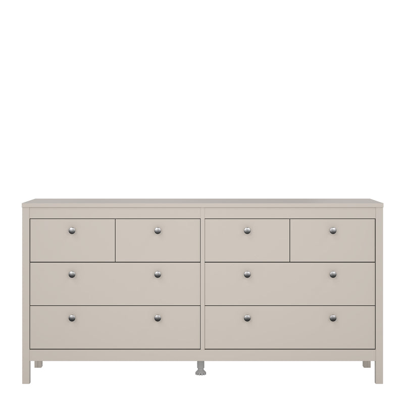Madrid Double Dresser 4+4 Drawers – Cashmere – image 2