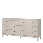 Madrid Double Dresser 4+4 Drawers – Cashmere – image 3
