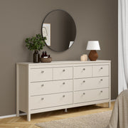 Madrid Double Dresser 4+4 Drawers – Cashmere – image 7