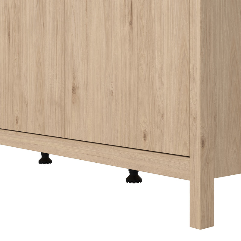Madrid Wardrobe with 3 Doors in Jackson – Hickory Oak – image 10