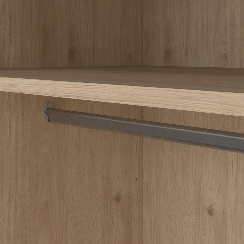 Madrid Wardrobe with 3 Doors in Jackson – Hickory Oak – image 8