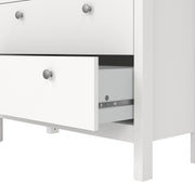 Madrid China Cabinet 2 Doors with + 3 Drawers in Jackson – White – image 9