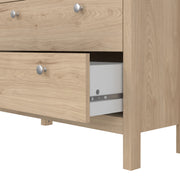 Madrid China Cabinet 2 Doors with + 3 Drawers in Jackson – Hickory Oak – image 10