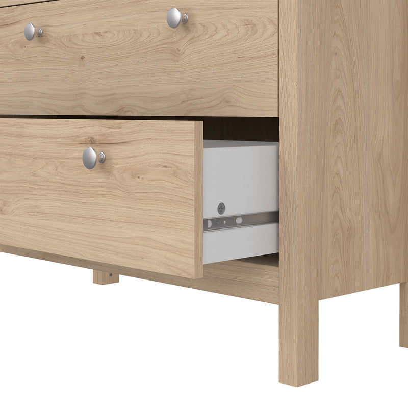 Madrid China Cabinet 2 Doors with + 3 Drawers in Jackson – Hickory Oak – image 10