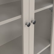Madrid China Cabinet 2 Doors with + 3 Drawers in Jackson – Cashmere – image 7