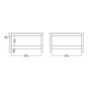 Madrid Coffee Table in Jackson – Matt Black – image 9