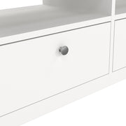 Madrid TV Unit 3 Drawers – White – image 8
