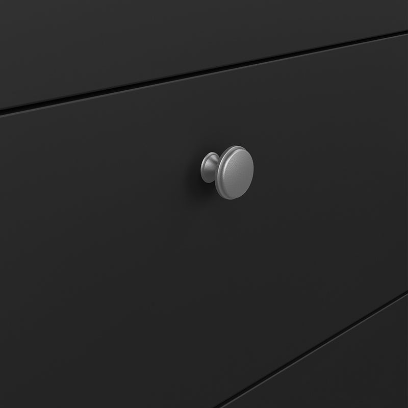 Madrid Sideboard 2 Doors 3 Drawers – Matt Black – image 8