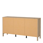 Madrid Sideboard 2 Doors + 3 Drawers – Hickory Oak – image 4