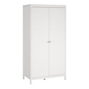 Madrid Wardrobe with 2 Doors – White – image 1