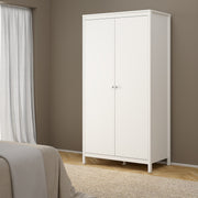 Madrid Wardrobe with 2 Doors – White – image 6