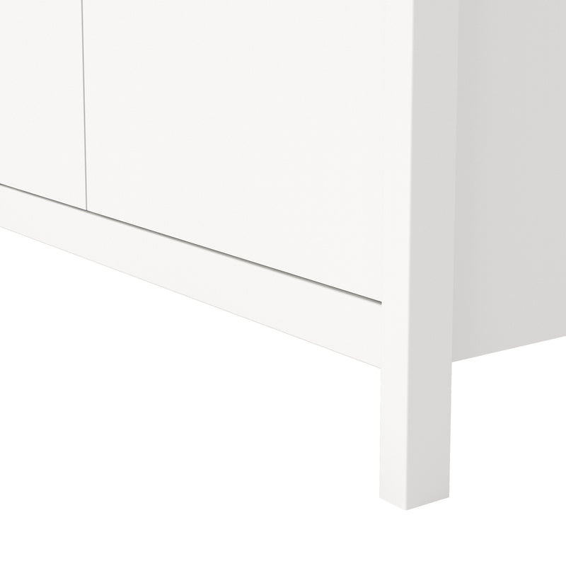 Madrid Wardrobe with 2 Doors – White – image 8