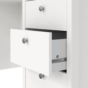 Madrid Desk 3 Drawers in Jackson – White – image 9