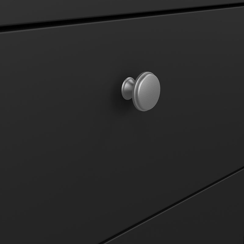 Madrid Desk 3 Drawers in Jackson – Matt Black – image 8