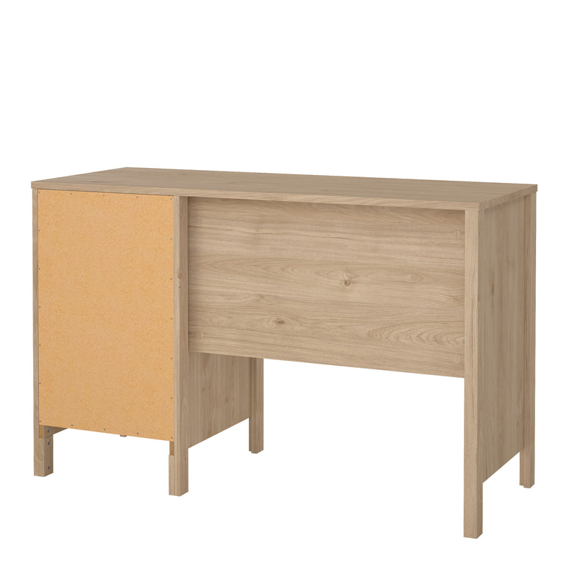 Madrid Desk 3 Drawers in Jackson – Hickory Oak – image 4