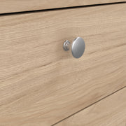 Madrid Desk 3 Drawers in Jackson – Hickory Oak – image 8