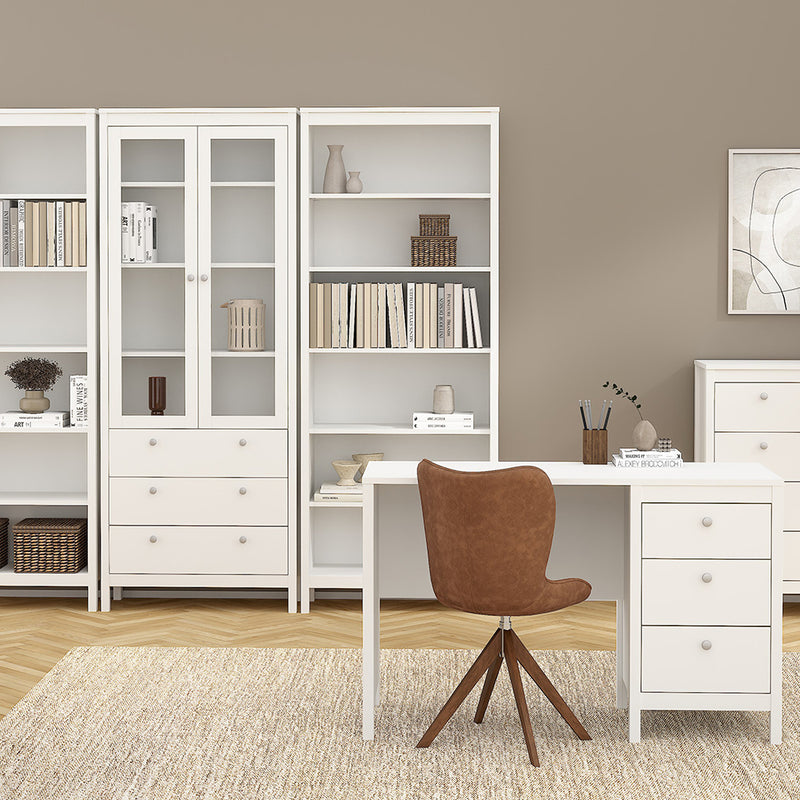Madrid Bookcase – White – image 5