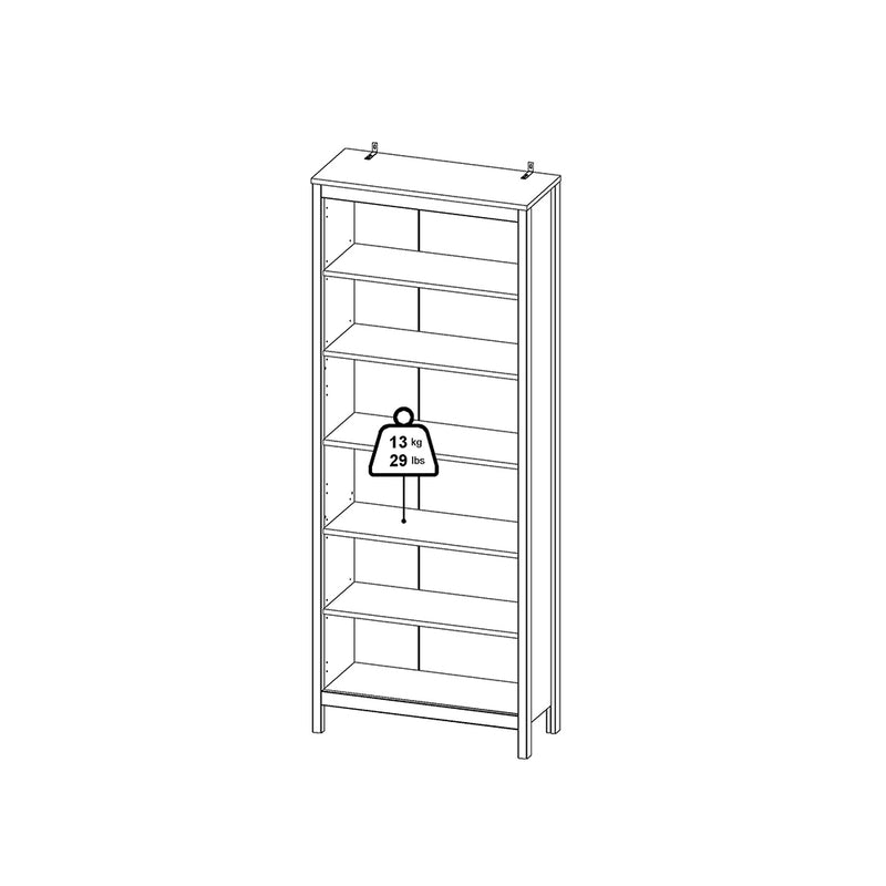 Madrid Bookcase – Black – image 11