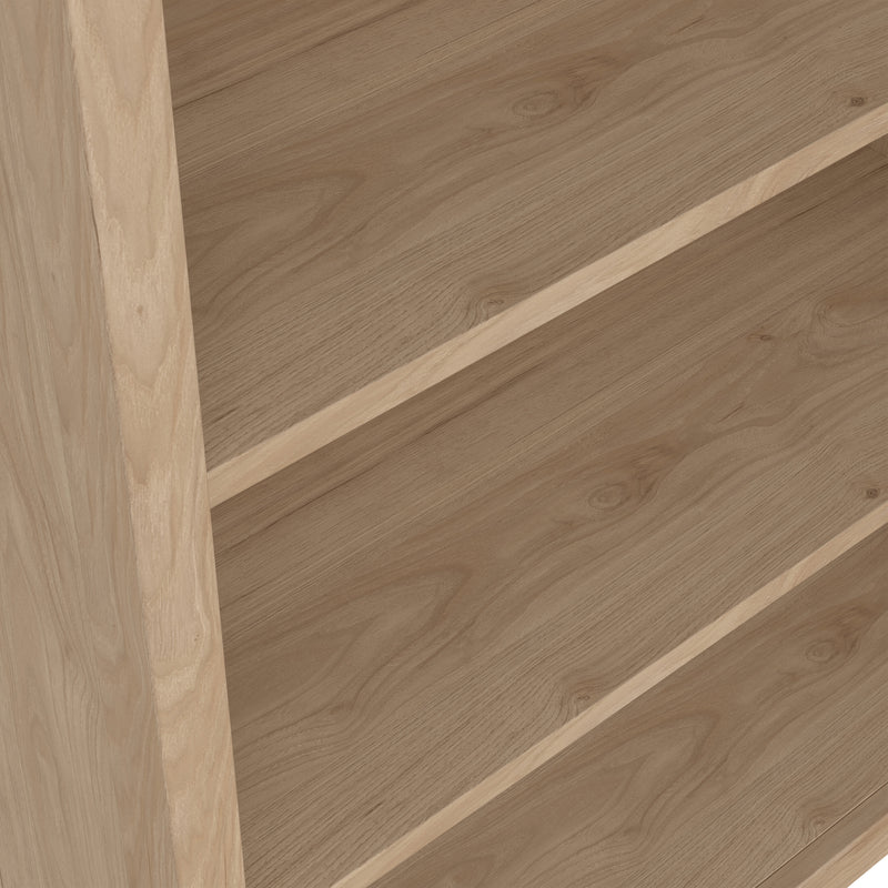 Madrid Bookcase – Hickory Oak – image 7