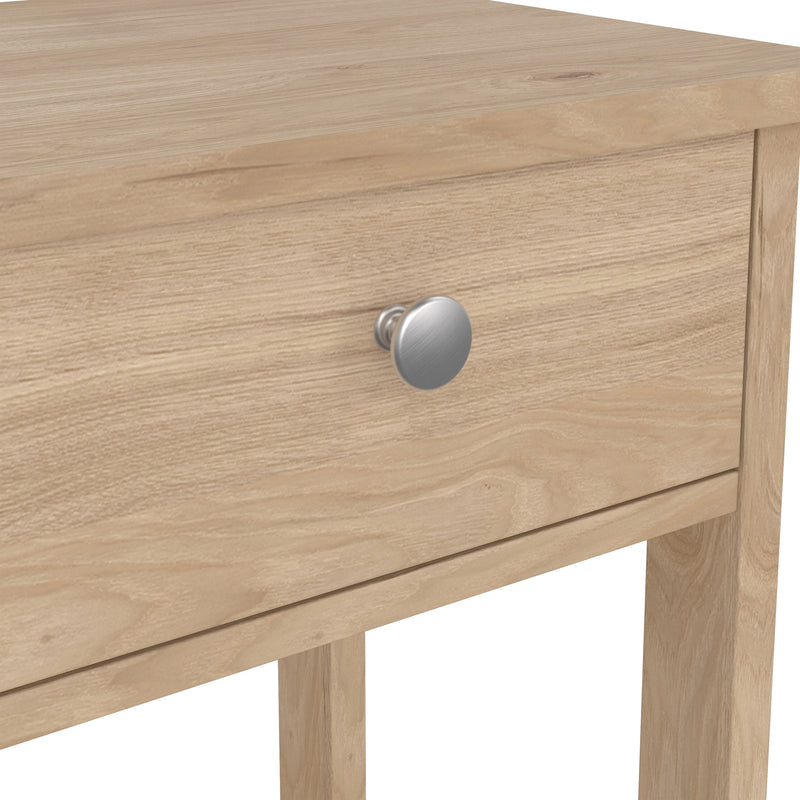 Madrid Bedside Table with 1 Drawer – Hickory Oak – image 8