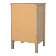 Madrid Bedside Table 3 Drawers – Hickory Oak – image 5