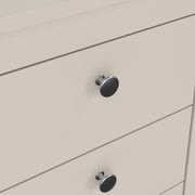Madrid Bedside Table 3 Drawers – Cashmere – image 7