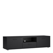 Media TV Unit with 2 Doors 1 Drawer – image 1