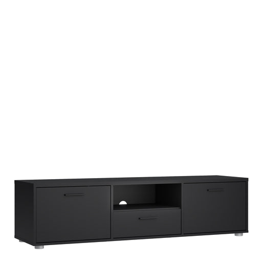 Media TV Unit with 2 Doors 1 Drawer – image 1