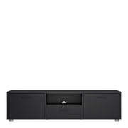 Media TV Unit with 2 Doors 1 Drawer – image 2
