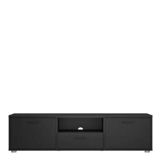 Media TV Unit with 2 Doors 1 Drawer – image 2