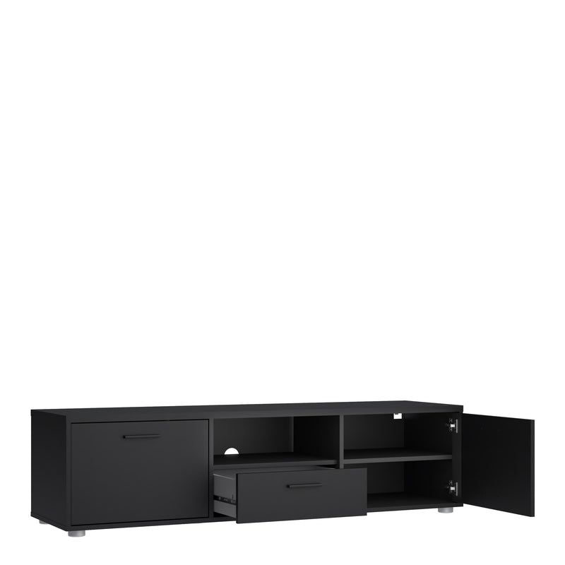 Media TV Unit with 2 Doors 1 Drawer – image 4