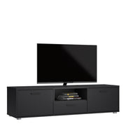 Media TV Unit with 2 Doors 1 Drawer – image 6